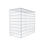 Anbaugabione Typ 3 100 cm x 90 cm x 50 cm (L x H x T), Maschenweite 10 cm x 10 cm, Spirale