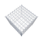 Gabione 40 cm x 40 cm x 40 cm (L x H x T), Maschenweite 5 cm x 5 cm, Spirale