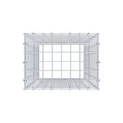 Anbaugabione Typ 3 80 cm x 40 cm x 30 cm (L x H x T), Maschenweite 5 cm x 5 cm, C-Ring
