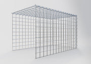 Anbaugabione Typ 4 80 cm x 50 cm x 50 cm (L x H x T), Maschenweite 5 cm x 5 cm, Spirale