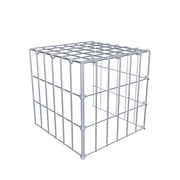 Anbaugabione Typ 4 30 cm x 30 cm x 30 cm (L x H x T), Maschenweite 5 cm x 10 cm, C-Ring