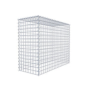 Anbaugabione Typ 3 100 cm x 80 cm x 40 cm (L x H x T), Maschenweite 5 cm x 5 cm, Spirale