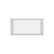 Gabione 100 cm x 60 cm x 50 cm (L x H x T), Maschenweite 5 cm x 5 cm, Spirale