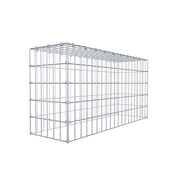 Anbaugabione Typ 3 100 cm x 50 cm x 30 cm (L x H x T), Maschenweite 5 cm x 10 cm, C-Ring