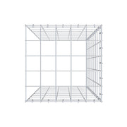 Anbaugabione Typ 4 100 cm x 50 cm x 50 cm (L x H x T), Maschenweite 10 cm x 10 cm, C-Ring