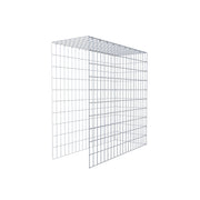 Anbaugabione Typ 4 100 cm x 100 cm x 40 cm (L x H x T), Maschenweite 5 cm x 10 cm, C-Ring