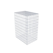 Anbaugabione Typ 2 100 cm x 70 cm x 50 cm, Maschenweite 5 cm x 10 cm, C-Ring