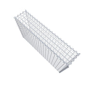 Anbaugabione Typ 3 100 cm x 60 cm x 20 cm (L x H x T), Maschenweite 5 cm x 5 cm, Spirale