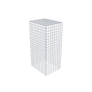 Anbaugabione Typ 3 100 cm x 50 cm x 40 cm (L x H x T), Maschenweite 5 cm x 5 cm, C-Ring