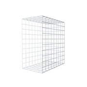 Anbaugabione Typ 2 100 cm x 90 cm x 50 cm (L x H x T), Maschenweite 10 cm x 10 cm, C-Ring