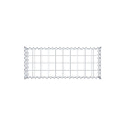 Gabione 100 cm x 20 cm x 40 cm (L x H x T), Maschenweite 10 cm x 10 cm, Spirale