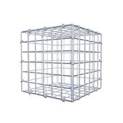 Gabione 30 cm x 30 cm x 30 cm (L x H x T), Maschenweite 5 cm x 5 cm, C-Ring
