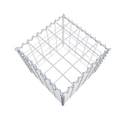 Anbaugabione Typ 3 50 cm x 50 cm x 50 cm (L x H x T), Maschenweite 10 cm x 10 cm, Spirale