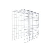 Anbaugabione Typ 4 100 cm x 100 cm x 50 cm (L x H x T), Maschenweite 10 cm x 10 cm, Spirale