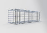 Anbaugabione Typ 2 100 cm x 30 cm x 30 cm (L x H x T), Maschenweite 5 cm x 5 cm, Spirale