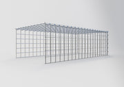 Anbaugabione Typ 4 100 cm x 30 cm x 50 cm (L x H x T), Maschenweite 5 cm x 5 cm, Spirale