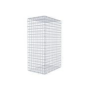 Gabione 100 cm x 60 cm x 40 cm (L x H x T), Maschenweite 5 cm x 5 cm, C-Ring