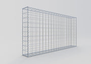 Gabione 200 cm x 100 cm x 20 cm (L x H x T), Maschenweite 10 cm x 10 cm, Spirale
