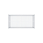 Anbaugabione Typ 3 100 cm x 50 cm x 50 cm (L x H x T), Maschenweite 5 cm x 10 cm, Spirale