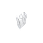 Anbaugabione Typ 2 100 cm x 20 cm x 50 cm (L x H x T), Maschenweite 5 cm x 5 cm, C-Ring
