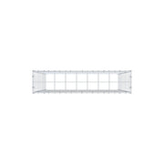 Anbaugabione Typ 3 100 cm x 90 cm x 20 cm (L x H x T), Maschenweite 10 cm x 10 cm, C-Ring