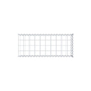 Anbaugabione Typ 2 100 cm x 20 cm x 40 cm (L x H x T), Maschenweite 10 cm x 10 cm, Spirale