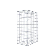 Gabione 100 cm x 60 cm x 40 cm (L x H x T), Maschenweite 10 cm x 10 cm, C-Ring