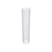 Gabionensäule rund 42 cm Durchmesser, 230 cm Höhe, Maschenweite 5 cm x 5 cm