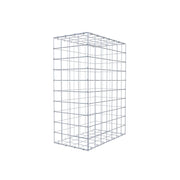Gabione 100 cm x 70 cm x 40 cm (L x H x T), Maschenweite 10 cm x 10 cm, C-Ring