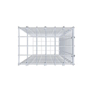 Anbaugabione Typ 2 100 cm x 30 cm x 20 cm (L x H x T), Maschenweite 5 cm x 5 cm, C-Ring