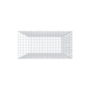 Anbaugabione Typ 2 200 cm x 100 cm x 50 cm, Maschenweite 5 cm x 10 cm, C-Ring