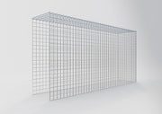 Anbaugabione Typ 4 200 cm x 100 cm x 40 cm (L x H x T), Maschenweite 5 cm x 5 cm, Spirale