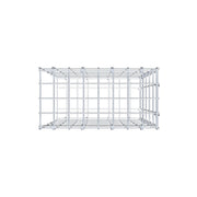 Anbaugabione Typ 2 50 cm x 40 cm x 20 cm, Maschenweite 5 cm x 10 cm, C-Ring