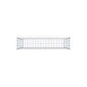 Gabione 100 cm x 90 cm x 20 cm (L x H x T), Maschenweite 5 cm x 10 cm, Spirale