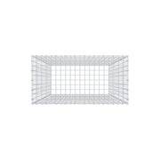 Anbaugabione Typ 3 200 cm x 100 cm x 50 cm (L x H x T), Maschenweite 5 cm x 10 cm, C-Ring
