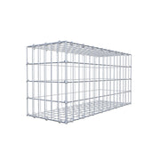 Gabione 80 cm x 40 cm x 30 cm (L x H x T), Maschenweite 5 cm x 10 cm, C-Ring