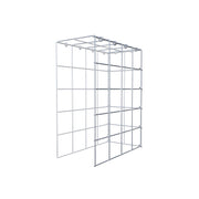 Anbaugabione Typ 4 50 cm x 40 cm x 20 cm (L x H x T), Maschenweite 10 cm x 10 cm, C-Ring