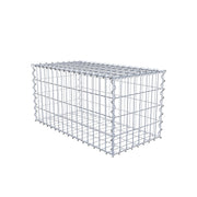 Gabione 80 cm x 40 cm x 40 cm (L x H x T), Maschenweite 5 cm x 10 cm, Spirale