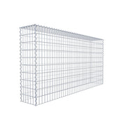 Anbaugabione Typ 3 200 cm x 100 cm x 30 cm (L x H x T), Maschenweite 5 cm x 10 cm, Spirale