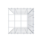 Anbaugabione Typ 4 100 cm x 40 cm x 40 cm (L x H x T), Maschenweite 10 cm x 10 cm, C-Ring