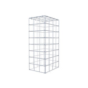 Anbaugabione Typ 3 80 cm x 40 cm x 30 cm (L x H x T), Maschenweite 10 cm x 10 cm, C-Ring