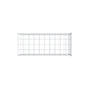 Anbaugabione Typ 2 100 cm x 30 cm x 40 cm (L x H x T), Maschenweite 10 cm x 10 cm, Spirale