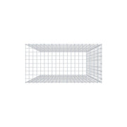 Anbaugabione Typ 4 200 cm x 100 cm x 50 cm (L x H x T), Maschenweite 5 cm x 10 cm, C-Ring