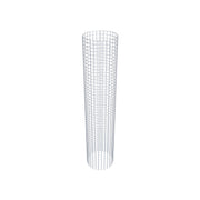 Gabionensäule rund 47 cm Durchmesser, 230 cm Höhe, Maschenweite 5 cm x 5 cm