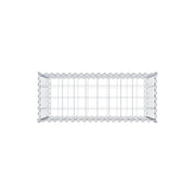 Gabione 100 cm x 60 cm x 40 cm (L x H x T), Maschenweite 10 cm x 10 cm, Spirale