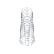 Gabionensäule rund 47 cm Durchmesser, 160 cm Höhe, Maschenweite 5 cm x 10 cm