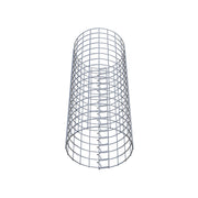 Gabionensäule rund 32 cm Durchmesser, 80 cm Höhe, Maschenweite 5 cm x 5 cm