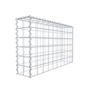 Anbaugabione Typ 3 100 cm x 60 cm x 20 cm (L x H x T), Maschenweite 10 cm x 10 cm, Spirale