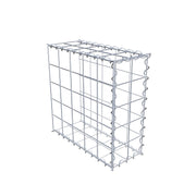 Anbaugabione Typ 2 50 cm x 50 cm x 20 cm (L x H x T), Maschenweite 10 cm x 10 cm, Spirale