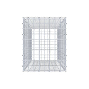 Gabione 100 cm x 40 cm x 50 cm (L x H x T), Maschenweite 5 cm x 5 cm, C-Ring